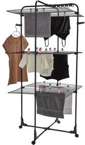 Uscător de rufe Leifheit Classic Tower 340 Black,34 m, L