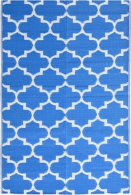 vidaXL Covor de exterior, ARAKIL albastru, 120x180 cm, PP