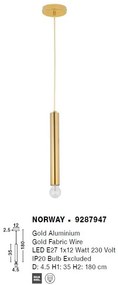 Pendul design modern minimalist NORWAY