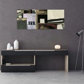 Tablou - Cubism (120x50 cm)