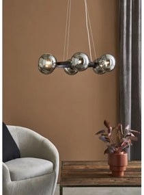 Lustră pe cablu CIRCLE 6xG9/20W/230V neagră Markslöjd 108051