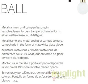 Pendul modern Ball, galben MYMOD267-PL-01-YW