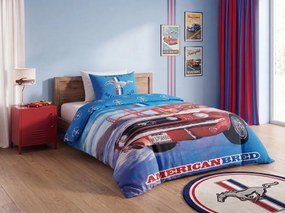 Lenjerie de pat din bumbac 3D MUSTANG LEGEND colorat, 100% bumbac Dimensiune lenjerie de pat: 80 x 80 cm | 135 x 200 cm