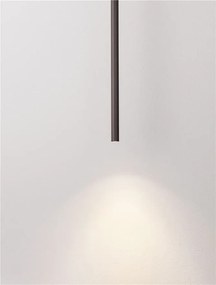 Pendul, Lustra liniara LED CCT BRILLIA negru perla