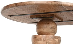 Masă rotundă dining din lemn de acacia, Ø115 cm, „Nayara”