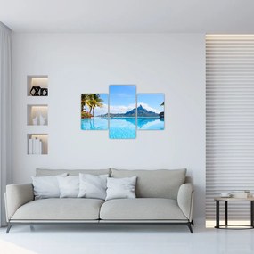 Tablou - Bora-Bora, Polinezia Franceză (90x60 cm)