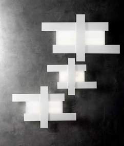 Plafoniera LED DOHA P otel, alb, negru sau gri dove