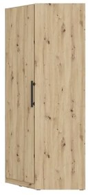 Dulap de colț MARO 94x213 cm, stejar artisan