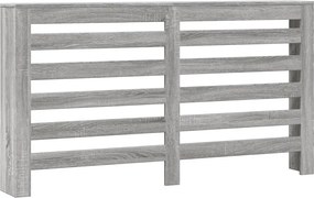vidaXL Mască pentru calorifer gri sonoma 149x20x82 cm lemn prelucrat