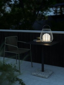 Lampa LED portabila pentru exterior solara cu baterii Jim To-Go gri