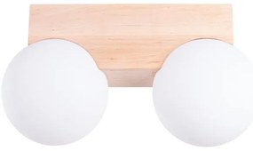 Plafonieră Sollux SL.1683 BULBO 2xG9/8W/230V fag/alb