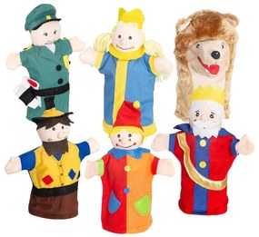 Marionete pentru mână 6 buc. – Roba