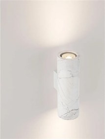 Aplica de perete din marmura alba Olvio