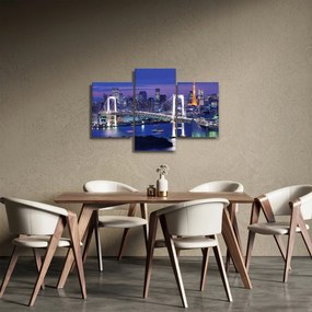 Tablou metropolei nocture (90x60 cm)