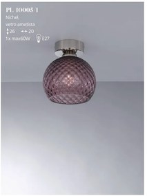 Plafoniera moderna design italian 10005 Amethyst