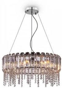Candelabru modern cristal 8 becuri E14 Hail MOD097PL-08CH Maytoni