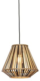 Lustra/Pendul eco din bambus Merapi diamond, bl/nat