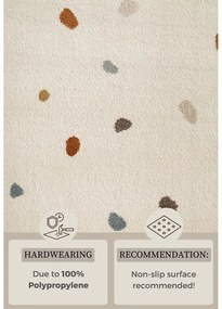 Covor pentru copii crem 160x235 cm Funny Dots – Hanse Home
