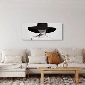 Tablou - Femeia cu pălărie (120x50 cm)