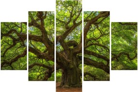 Tablou - Copac verde (150x105 cm)