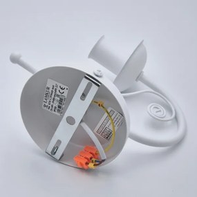 Lampă de perete DONATO 1xE14/40W/230V alb