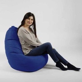 Fotoliu Nirvana Hobbit Pufrelax, Material Impermeabil - Electric Blue