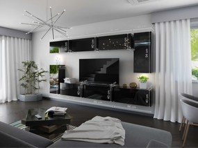 Zondo Mobilier living Marmara (alb + alb lucios). 1007685