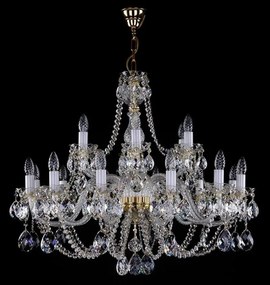Candelabru Cristal Bohemia Exclusive 18 brate, diam. 82cm Cherry CE