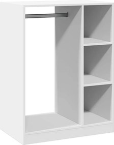 vidaXL Dulap, alb, 77x48x102 cm, lemn prelucrat