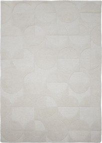 Covor fildeș țesut manual din lână 160x230 cm Gigi – Flair Rugs