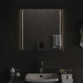 Oglinda de baie cu LED, 60x60 cm 1, 60 x 60 cm