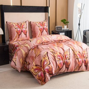 Lenjerie de pat din microfibra MONARELLE roz Dimensiune lenjerie de pat: 70 x 80 cm | 140 x 200 cm