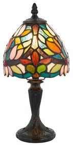 Lampă de masă Tiffany SYLVETTE Endon 64331, 1xE14/40W/230V, Ø 15 cm