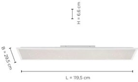 Leuchten Direkt 14762-16 - Lampă LED dimabilă STARRYFLAT LED/36W/230V + DO