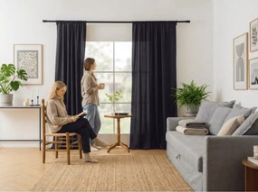 Draperie OXFORD LIGHT 140x250 cm, gri inchis Agatat: Rejansa