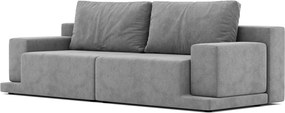 Canapea lemn masiv extensibilă Rand, 260 × 102 × 67 cm
