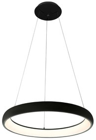 Azzardo AZ5060 - Lustră LED dimabilă pe cablu ANTONIO LED/32W/230V negru + + telecomandă