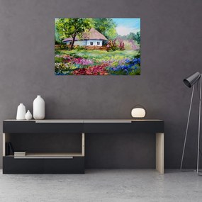 Tablou - Cabană (90x60 cm)