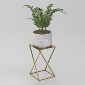 Suport de flori 40x24 cm auriu