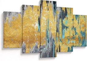Tablou - Design auriu (150x105 cm)