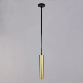 Pendul din aluminiu canelat Anna auriu