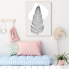 Poster - Abstracție naturală (A4)