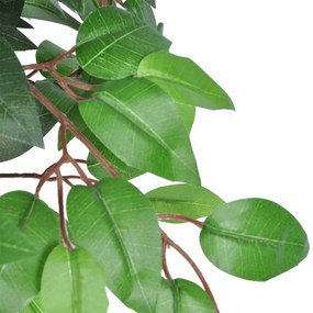 Ficus artificial cu aspect natural si ghiveci, 110 cm 1, 110 cm