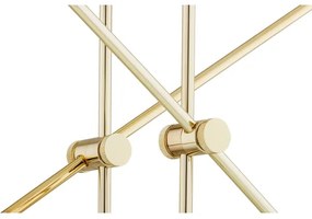 Lustră pe tijă Argon 1840 ABSOS 4xE14/7W/230V auriu