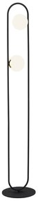 Lampadar, lampa de podea design modern Rovetto negru
