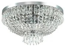 Plafoniera moderna cristal 6 becuri G9 CAESAR 093475 IDEAL LUX