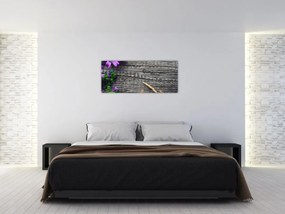 Tablou - flori de câmp (120x50 cm)