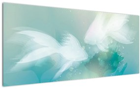 Tablou - Peștișori (120x50 cm)