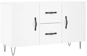 828164 vidaXL Servantă, alb, 100x36x60 cm, lemn compozit