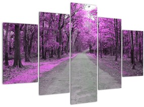 Tablou - drum prin parc (150x105 cm)